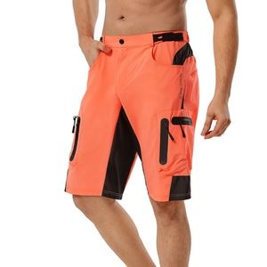 Men's Cycling MTB Loose Mountain Bike Shorts XL  Salmon
